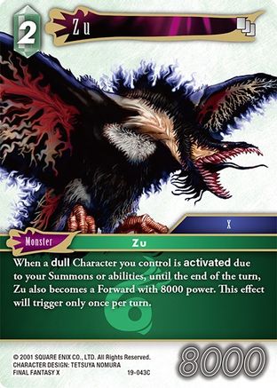 Zu (19-043C) - Common - From Nightmares