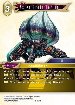 Aster Protoflorian (19-059R) - Rare - From Nightmares
