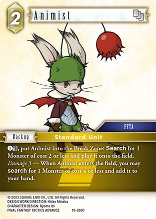 Animist (19-060C) - Common - From Nightmares