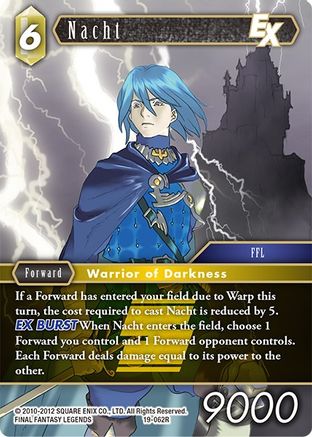 Nacht EX (19-062R) - Rare - From Nightmares