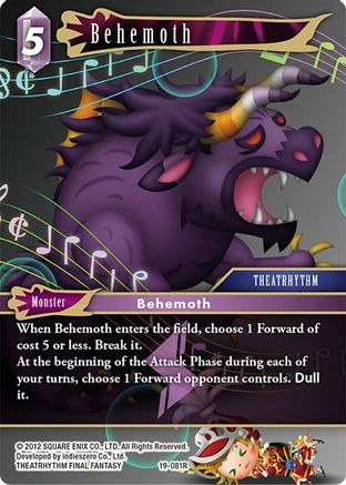 Behemoth (19-081R) (19-081R) - Rare - From Nightmares