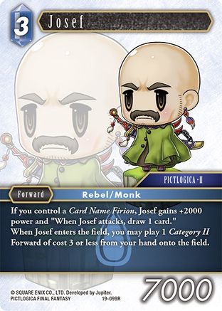 Josef (19-099R) - Rare - From Nightmares