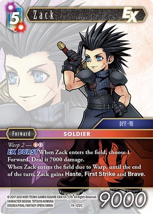 Zack EX (19-122C) - Common - From Nightmares