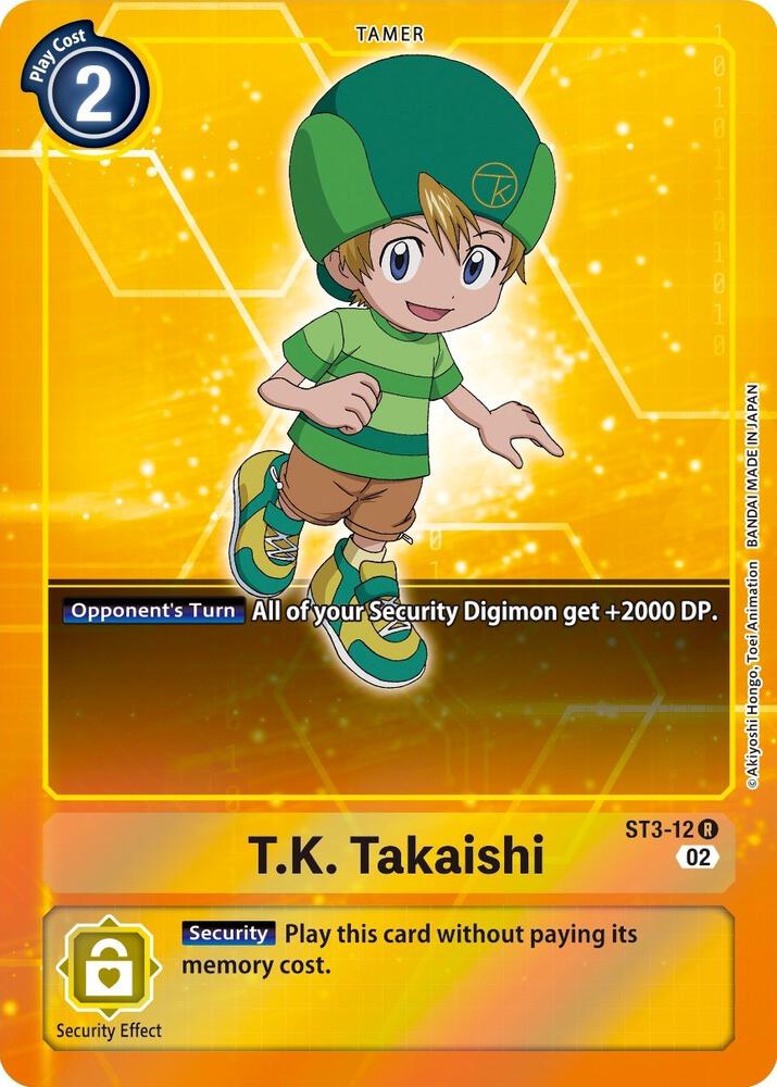 TK Takaishi Alternate Art ST3-12 R (Starter Deck 12: Jesmon)  - Foil