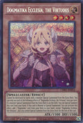 Dogmatika Ecclesia the Virtuous Secret Rare CH01-EN014 (THE CHRONICLES DECK: The Fallen & The Virtuous (All-Foil Edition))  - 1st Edition