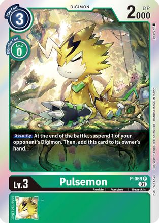 Pulsemon - P-069 (Limited Card Pack) (P-069) Foil Promo - Digimon Promotion Cards