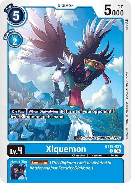Xiquemon BT19-021 C (Release Special Booster 2.0) 