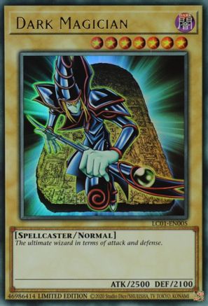 Dark Magician (25th Anniversary Edition) (LC01-EN005) - Ultra Rare - Legendary Collection: 25th Anniversary Edition
