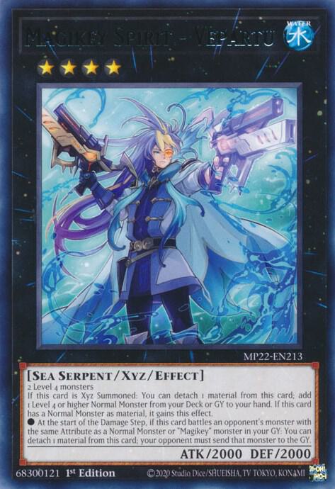 Magikey Spirit Vepartu MP22-EN213 (2022 Tin of the Pharaoh's Gods)  - 1st Edition