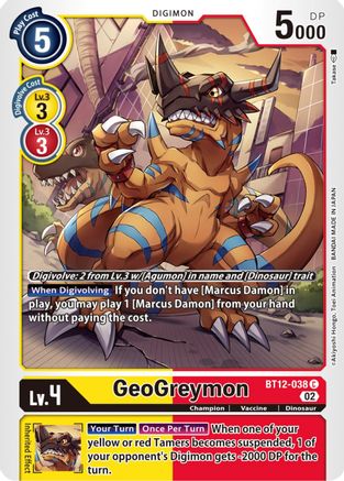 GeoGreymon (BT12-038)  Common - Across Time