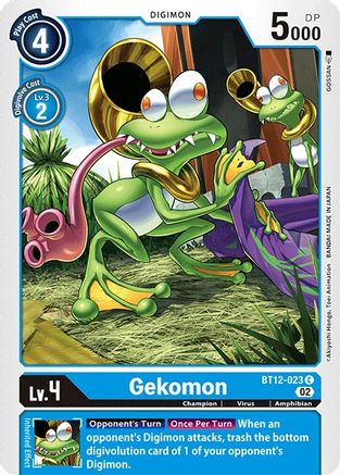 Gekomon (BT12-023)  Common - Across Time