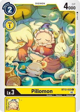 Pillomon (BT12-033)  Common - Across Time