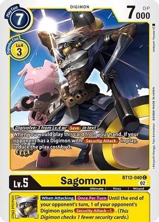 Sagomon (BT12-040)  Common - Across Time