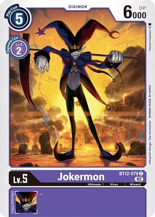 Jokermon (BT12-079)  Common - Across Time