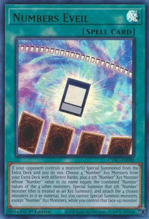 Numbers Eveil (CYAC-EN000) - Ultra Rare - Cyberstorm Access