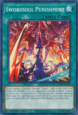 Swordsoul Punishment (CYAC-EN052) - Common - Cyberstorm Access
