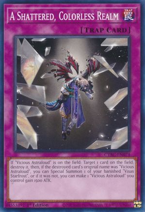 A Shattered, Colorless Realm (CYAC-EN074) - Common - Cyberstorm Access