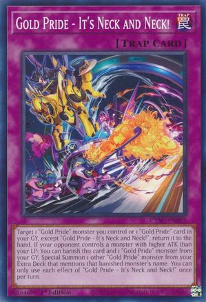 Gold Pride - It's Neck and Neck! (CYAC-EN092) - Common - Cyberstorm Access