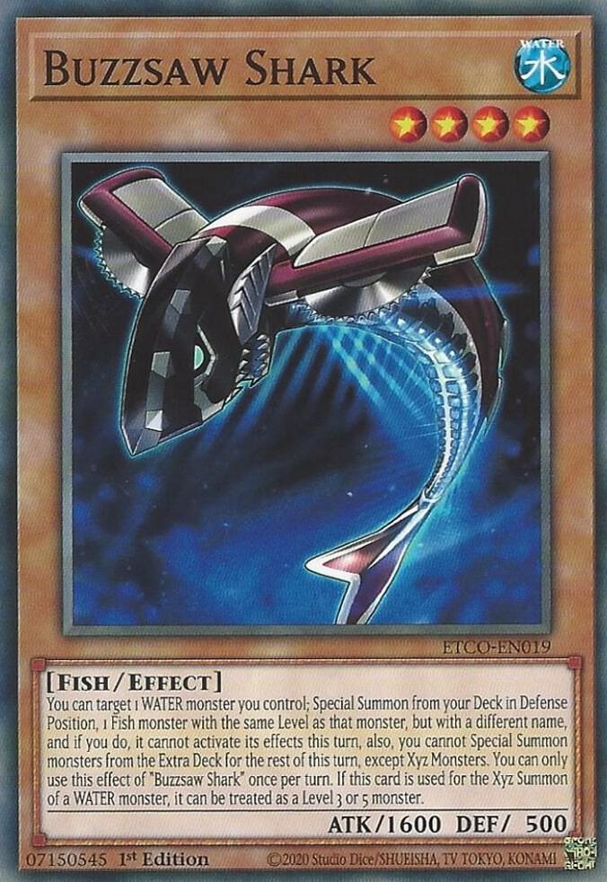 Buzzsaw Shark ETCO-EN019 (Eternity Code)  - 1st Edition