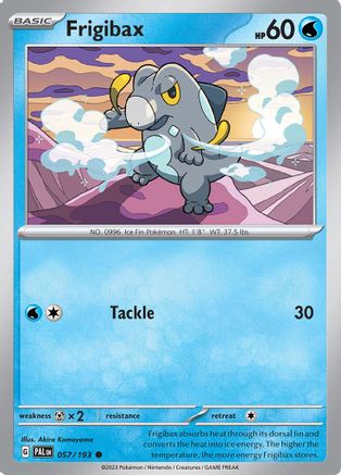 Frigibax - 057/193 57  - Common - SV02: Paldea Evolved