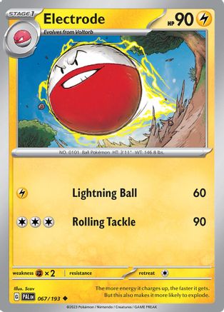 Electrode 67  - Uncommon - SV02: Paldea Evolved