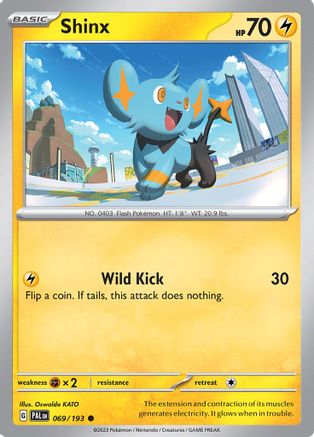 Shinx - 069/193 69  - Common - SV02: Paldea Evolved