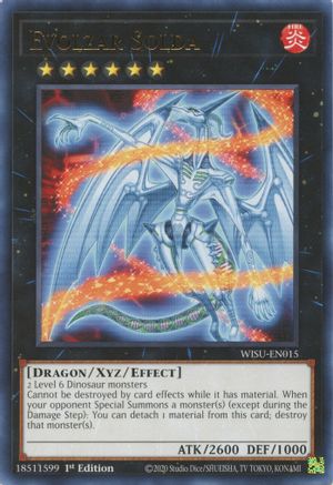 Evolzar Solda (WISU-EN015) - Rare - 1st Edition - Wild Survivors