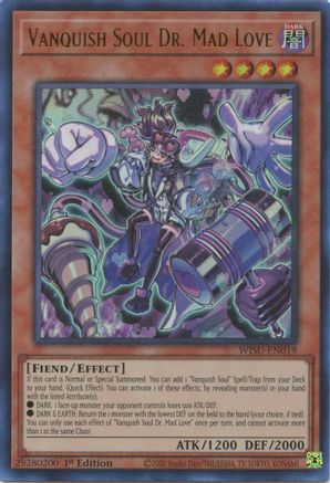 Vanquish Soul Dr. Mad Love (WISU-EN019) - Ultra Rare - Wild Survivors