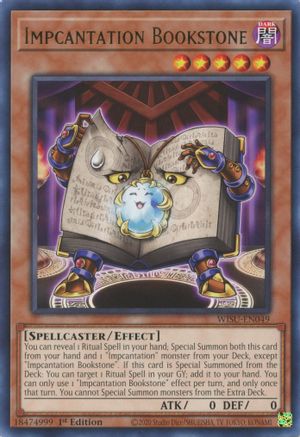 Impcantation Bookstone (WISU-EN049) - Rare - Wild Survivors