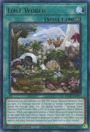 Lost World (WISU-EN057) - Rare - 1st Edition - Wild Survivors