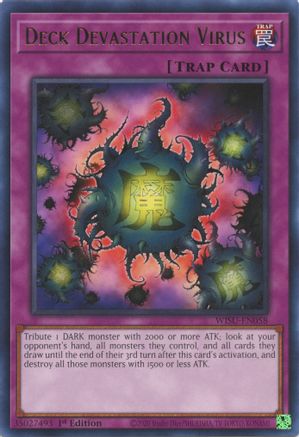 Deck Devastation Virus (WISU-EN058) - Rare - Wild Survivors