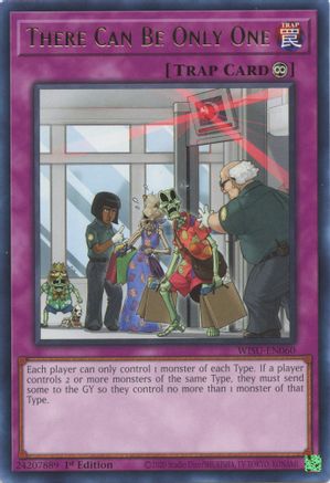 There Can Be Only One (WISU-EN060) - Rare - 1st Edition - Wild Survivors