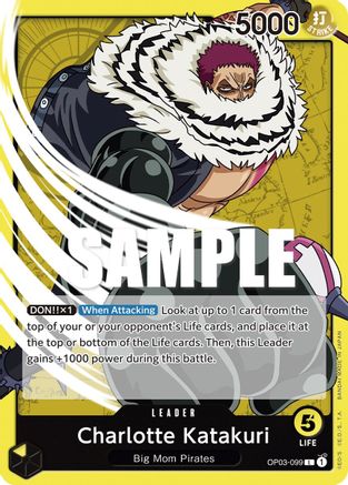 Charlotte Katakuri (099) (OP03-099) - Normal Leader - Pillars of Strength