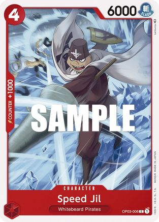 Speed Jil (OP03-006) - Normal Common - Pillars of Strength