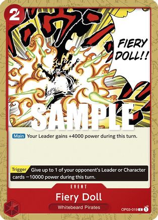 Fiery Doll (OP03-019) - Normal Common - Pillars of Strength