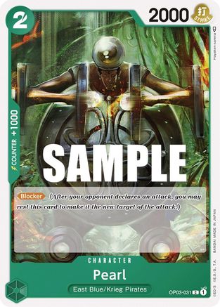 Pearl (OP03-031) - Normal Common - Pillars of Strength