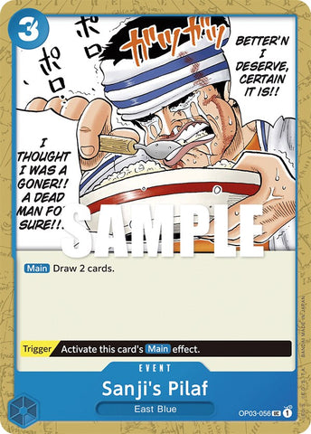 Sanji's Pilaf (OP03-056) - Normal Uncommon - Pillars of Strength