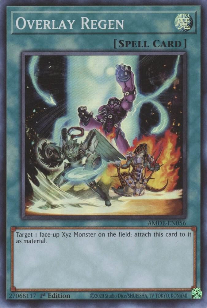 Overlay Regen AMDE-EN056 (Amazing Defenders)  - 1st Edition