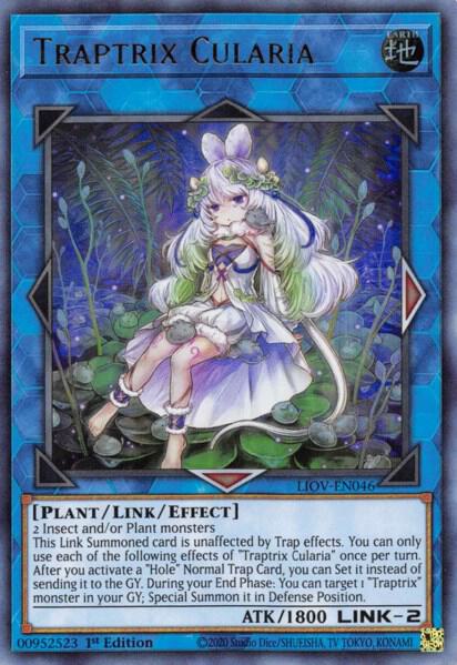 Traptrix Cularia LIOV-EN046 (Lightning Overdrive)  - 1st Edition