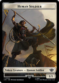 Human Soldier Token 0002 2 (Universes Beyond: The Lord of the Rings: Tales of Middle-earth) 