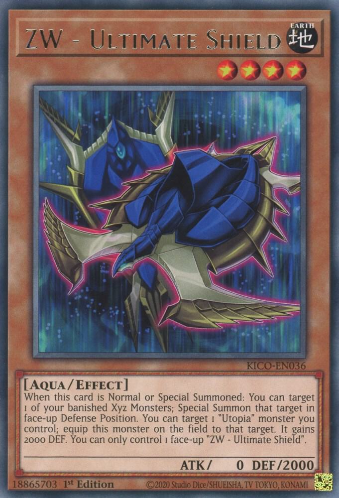 ZW - Ultimate Shield KICO-EN036 (King's Court)  - 1st Edition