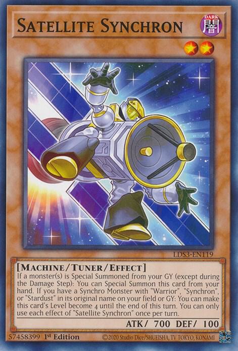 Satellite Synchron LDS3-EN119 (Legendary Duelists: Season 3)  - 1st Edition