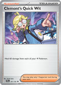 Clemont's Quick Wit 167/191 (SV08: Surging Sparks) 