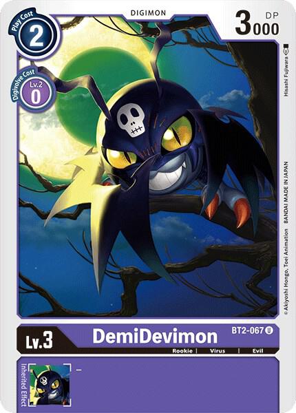 DemiDevimon BT2-067 U (Release Special Booster 1.0) 