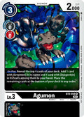 Agumon Xros Encounter Pre Release BT8-058 R (New Awakening) 