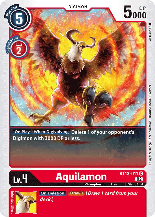 Aquilamon BT13-011 C (Versus Royal Knights) 