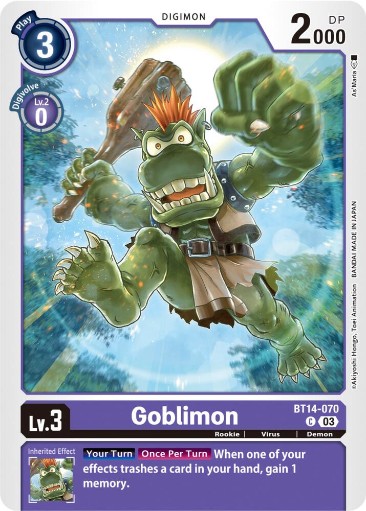 Goblimon BT14-070 C (Blast Ace) 