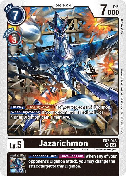 Jazarichmon EX7-046 UC (Digimon LIBERATOR) 