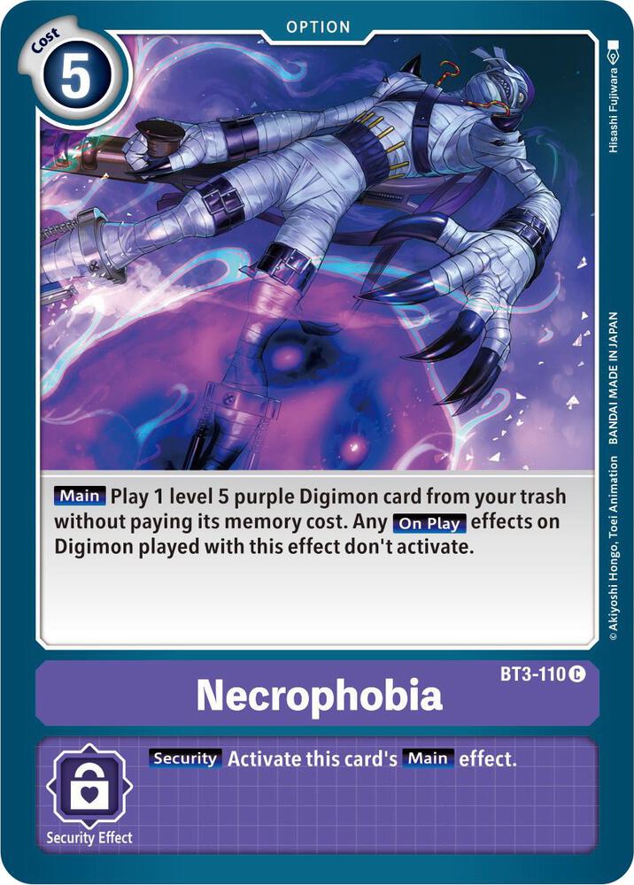 Necrophobia BT3-110 C (Release Special Booster 1.5) 