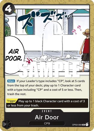 Air Door (OP03-094) - Normal Uncommon - Pillars of Strength